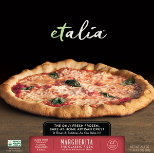 Organic Margherita Pizza (available in stores)